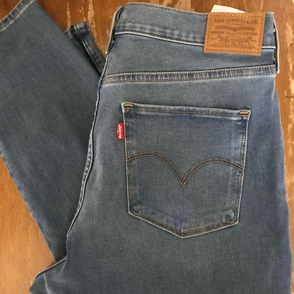 Stretch Levi Skinny Ankle Jean